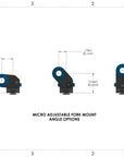 Micro Adjustable Fork Mount