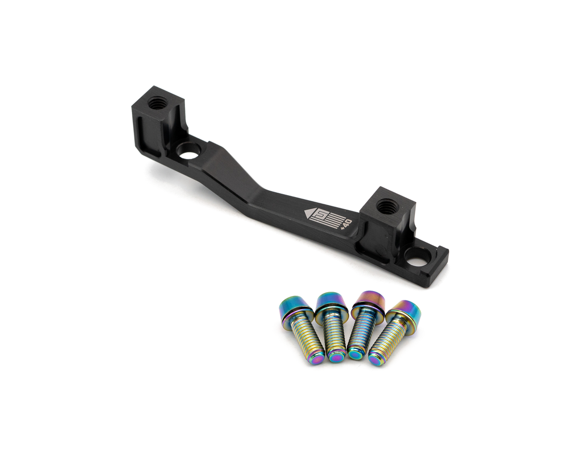 Juin Tech PP01 Cycling Brake Adapter for Post Mount upgrade to 180mm/203mm rotor Juin Tech PP01 Cycling Brake Adapter for Post Mount upgrade to 180mm/203mm rotor