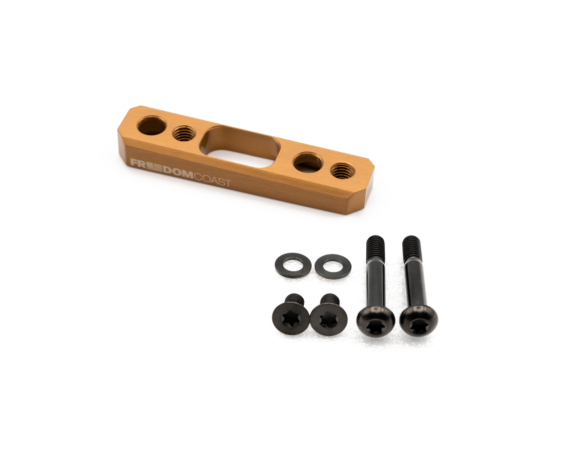 Flat Mount Disc Brake Adapter - Rear Brake - 22mm Bolts – Freedomcoast