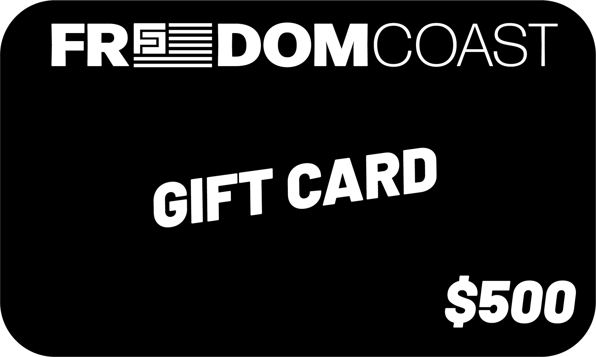 Freedom Coast Gift Cards